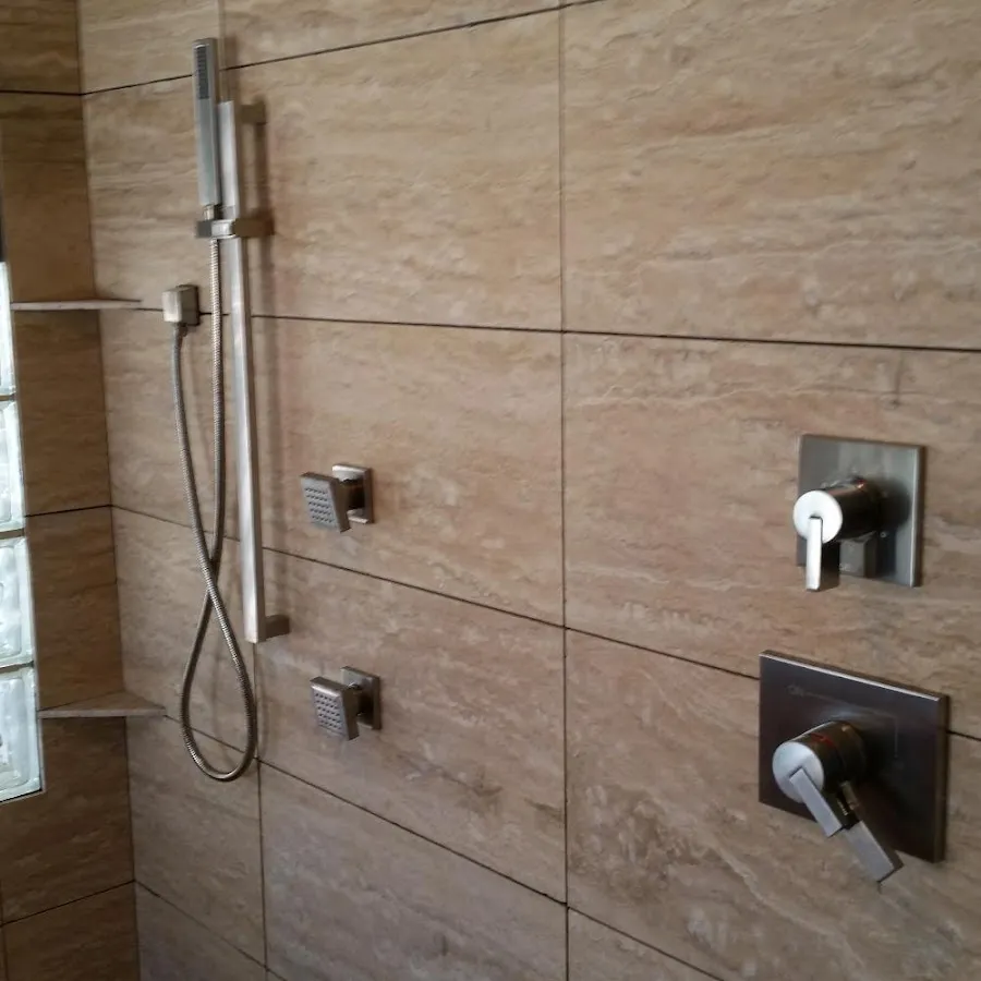 Shower fixture installation for Water Heater Replacement in Truckee